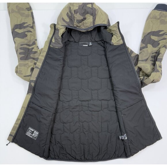 Truewerk Mens Woobie Hoodie Full Zip Jacket Size Medium Camo Tactical Workwear - Picture 4 of 14